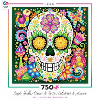 Ceaco - Sugar Skulls Jardin - 750 Stukjes Nieuw - 2