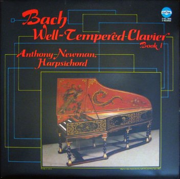 LP - BACH - Well tempered clavier Book 1 - Anthony Newman - 1