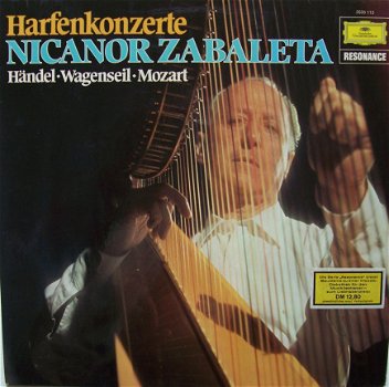 LP - Harfenkonzerte - Nicanor Zabaleta - 0