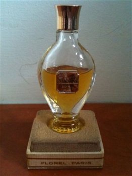 Prachtig antiek frans glazen parfumflesje Paris, ca. 1901 ! - 2