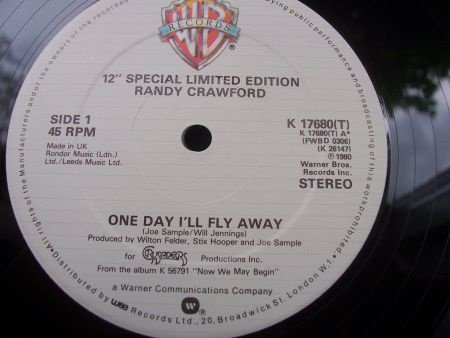 RANDY CRAWFORD ONE DAY I'LL FLY AWAY 2x - Afbeelding 2