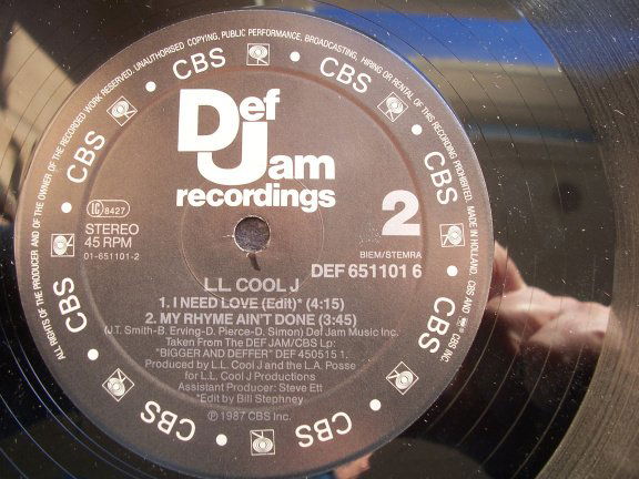L.L.COOL J I NEED LOVE - Afbeelding 3
