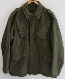 Jas, Parka, Uniform, Buiten, Gevechts, M58, Koninklijke Landmacht, maat: M, 1966.(Nr.1)