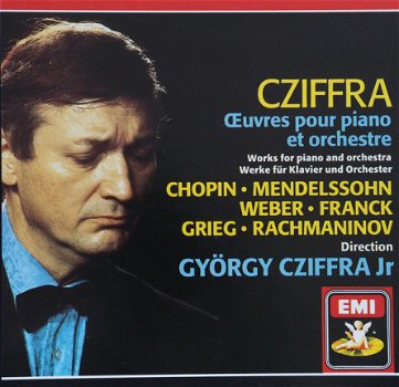 Gyorgy Cziffra ‎– Cziffra Works For Piano And Orchestra Chopin, Mendelssohn (2 CD) - 1