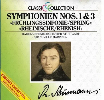 CD - Schumann - Frühlingssinfonie - Symphonien nos. 1 en 3 - 0
