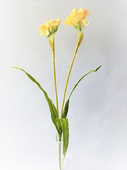 kunstbloemen,kunstplanten,narcis,geel,voorjaar,zijdebloemen - 5