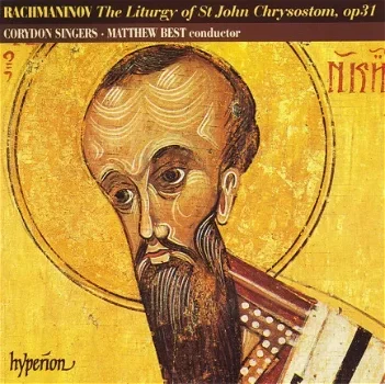 CD - Rachmaninov - The Litergy of St. John - Gorydon Singers - 0