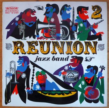 The Reunion Jazz Band ‎– Reunion 2 -LP Vinyl- JAzz / Dixieland - 1