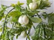 kunstplanten,kunstbloemen,hangplant,rozen,roos,wit,zijdebloemen - 5 - Thumbnail
