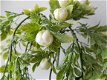 kunstplanten,kunstbloemen,hangplant,rozen,roos,wit,zijdebloemen - 6 - Thumbnail