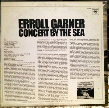 Erroll Garner ‎– Concert By The Sea ‎– Jazz (Bop, Cool Jazz ) Vinyl LP - 2