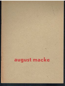 August Macke, stedelijk museum amsterdam cat 114 - 1