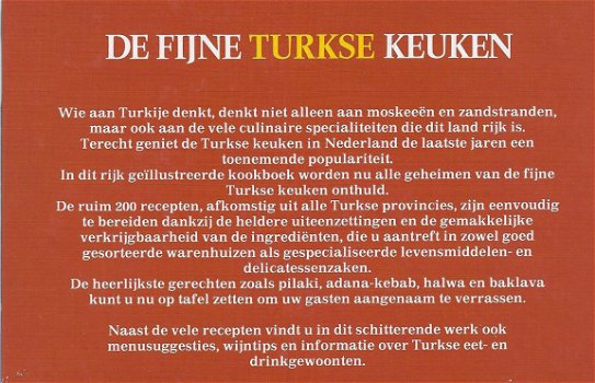 De fijne Turkse keuken - 1