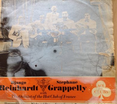 Django Reinhardt /Stephane Grappelly- With The Quintet Of The Hot Club Of France -Gypsy Jazz / Vin - 1