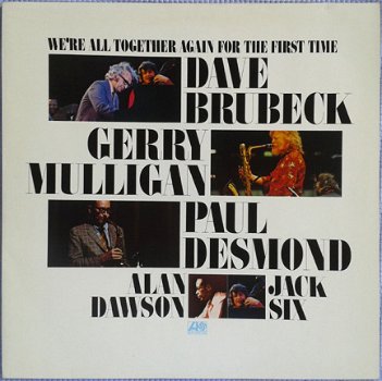 Dave Brubeck ‎– We're All Together Again For The First Time - Jazz / Vinyl LP - 1