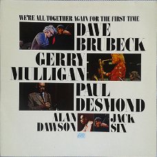 Dave Brubeck  ‎– We're All Together Again For The First Time    - Jazz   / Vinyl LP