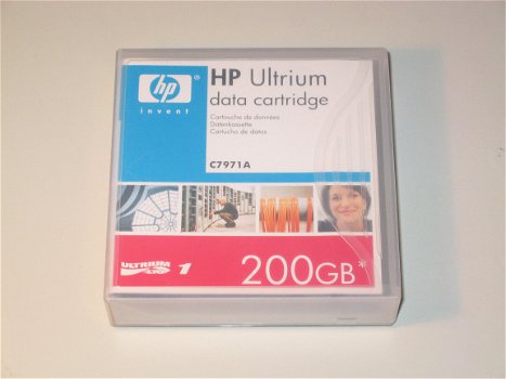 HP Ultrium Data Cartridge 200GB C7971A - 1