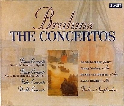 3-CD - Brahms - The Concertos - 0