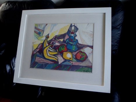 artistiek kubistisch Stilleven - Harry de Jager 1922-1984 - 1