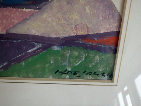 artistiek kubistisch Stilleven - Harry de Jager 1922-1984 - 4