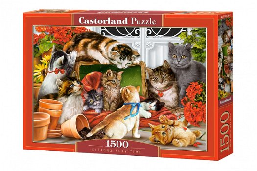 Castorland - Kittens Play Time - 1500 Stukjes - 2