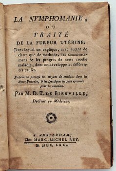 Nymphomanie ou Traité de la fureur utérine 1771 Nymfomanie - 2