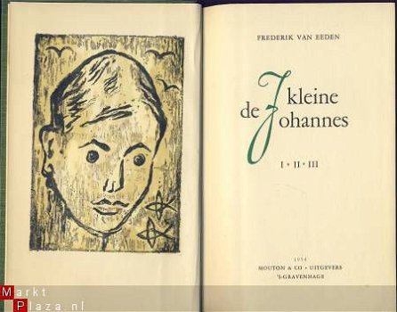 FREDERK VAN EEDEN**DE KLEINE JOHANNES*I+II+III*1954**LINNEN - 1