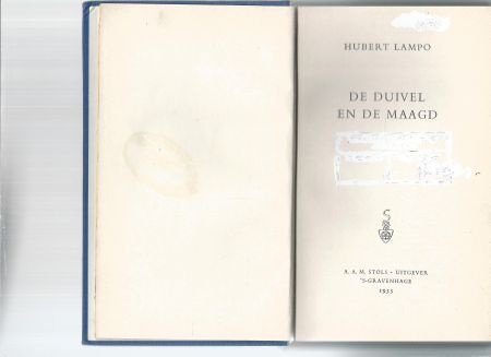 HUBERT LAMPO**DE DUIVEL EN DE MAAGD**A.A.M. STOLS UITGEVER* - 3