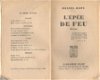 DANIEL-ROPS**L' EPEE DE FEU**SOFTCOVER**PLON-PARIS** - 2 - Thumbnail