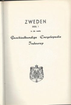 ZWEDEN**GESCHIEDKUNDIGE ENCYCLOPEDIE CLIO INDEUROP**2 BOEKEN - 2