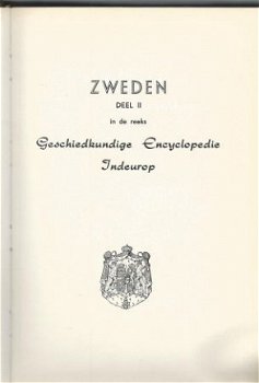 ZWEDEN**GESCHIEDKUNDIGE ENCYCLOPEDIE CLIO INDEUROP**2 BOEKEN - 6