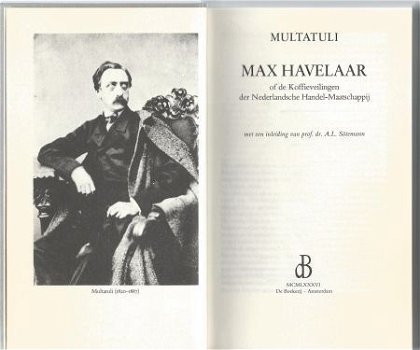 MULTATULI**MAX HAVELAAR **KOFFIEVEILINGEN DER NEDERLANDSE HA - 8