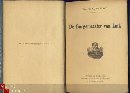 H. CONSCIENCE**DE BURGEMEESTER VAN LUIK*OFFICE DE PUBLICITE - 1