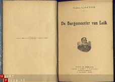 H. CONSCIENCE**DE BURGEMEESTER VAN LUIK*OFFICE DE PUBLICITE