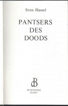 SVEN HASSEL**PANTSERS DES DOODS** ZWARTE KARTONNEN HARDCOVER - 6