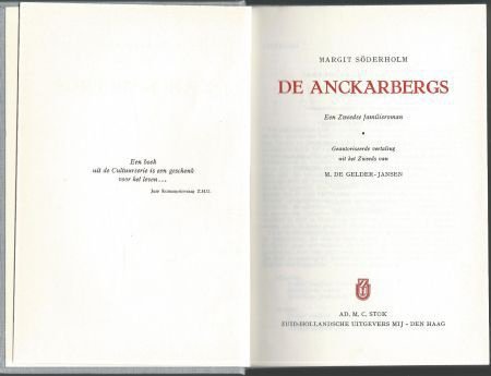 MARGIT SÖDERHOLM**DE ANCKARBERGS**TEXTUUR LINNEN - 4