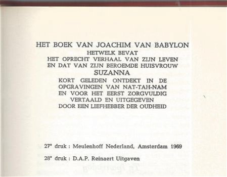 MARNIX GIJSEN**HET BOEK VAN JOACHIM VAN BABYLON**+**MIJN VRI - 1