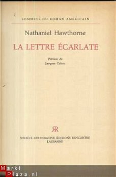 NATHANIEL HAWTHORNE**LA LETTRE ECARLATE**RENCONTRE LAUSANNE