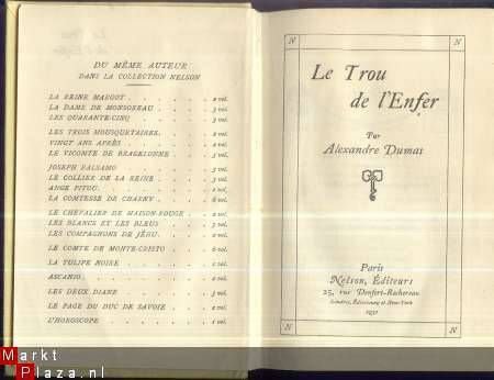 ALEXANDRE DUMAS**LE TROU DE L'ENFER**ALEXANDRE DUMAS - 2