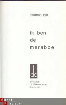 HERMAN VOS**IK BEN DE MARABOE**DE CLAUWAERT*1969*LEUVEN - 4