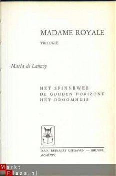 MARIA DE LANNOY**1.SPINNEWEB.2.GOUDEN HORIZONT.3.DROOMHUIS** - 2