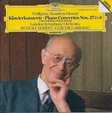 Rudolf Serkin - Mozart* - Rudolf Serkin, London Symphony Orchestra* & Claudio Abbado ‎– Piano Concer