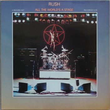 Rush-All The World's A Stage [2LP]- 1976/Live-Hard Rock /Mint/Review Copy/never played - 1