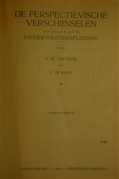 De perspectievische verschijnselen - 3