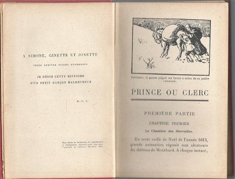 MARIE-THERESE LATZARUS**PRINCE OU CLERC**OUVRAGE ILLUSTREE DE 35 VIGNETTES**1925 - 4