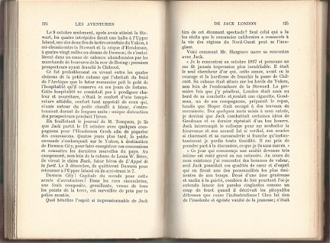 CHARMIAN K. LONDON**LES AVENTURES DE JACK LONDON.**HARDCOVER**LIBRAIRIE GALLIMARD** - 5