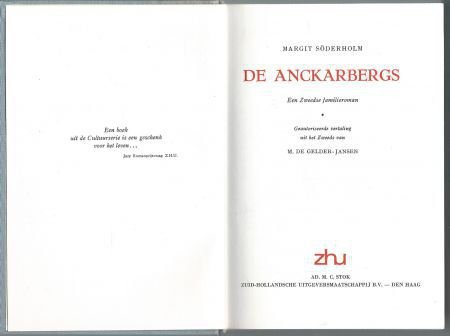 MARGIT SÖDERHOLM**DE ANCKARBERGS**X° KLASSE** - 5