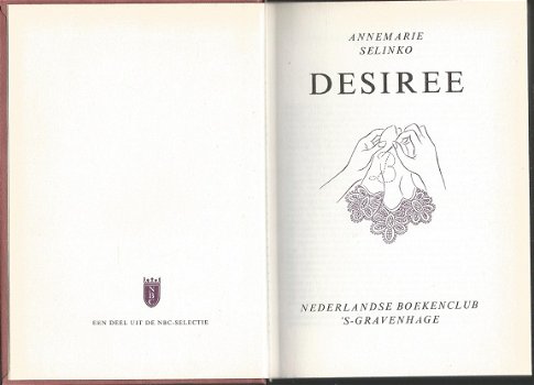 ANNEMARIE SELINKO**DESIREE**STEVIGE BOEK-BAND+NBC HARDCOVER - 2