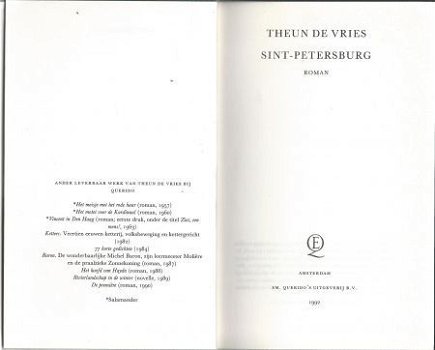 THEUN DE VRIES**SINT-PETERSBURG**GROENE TEXTUUR LINNEN QUERI - 5