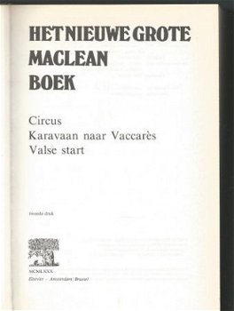 ALISTAIR MACLEAN*1.CIRCUS.2.KARAVAAN VACCARES.3.VALSE START. - 5